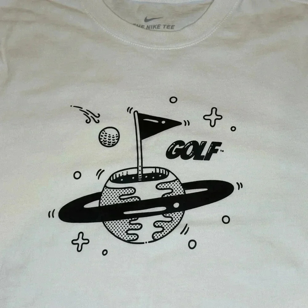 Nike Alien Golf T-shirt Size:s white - Picture 5 of 7